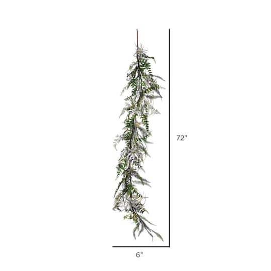 6ft. Green Fern Garland